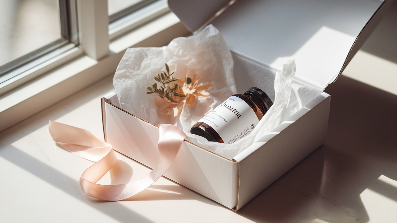 Balenie a doručenie objednávky Lúmina Glow+